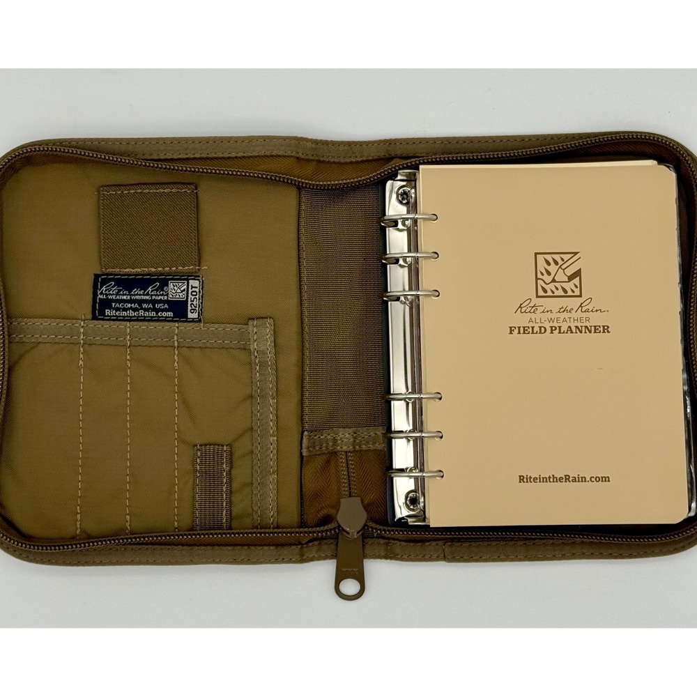 Rite in the Rain All-Weather Field Planner Tactical Tailor Cover Tan 9250T USA